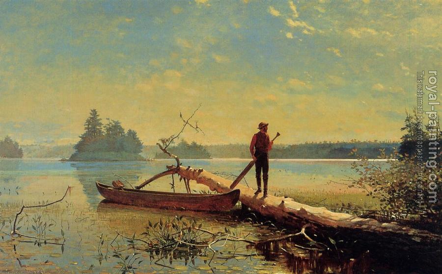 Winslow Homer : An Adirondack Lake II
